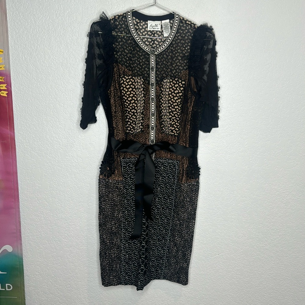 New BEGUILE by BYRON LARS Anthropologie
Allusione Sheath Dress Size 8 - Picture 2 of 14